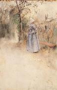 Carl Larsson Autumn France oil painting reproduction